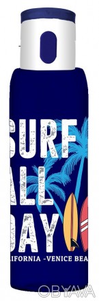 Короткий опис:
Пляшка для води пластикова HEREVIN Hanger-Surf All Day для спорту. . фото 1