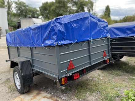 Новий причіп посилений від заводу 2500х1500х500 та інші моделі. Новоград-Волинський. фото 1 Новий причіп посилений від заводу 2500х1500х500 та інші моделі. Новоград-Волинський. фото 1