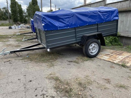 Причіп "Дніпро-250"- призначений для перевезення великогабаритного ван. . фото 5