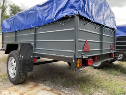 Причіп "Дніпро-250"- призначений для перевезення великогабаритного ван. . фото 3