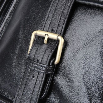 Кожаный рюкзак на каждый день JD7283A бренд John McDee качественный и практичный. . фото 11