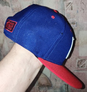 Бейсболка, snapback New Era NHL New York Rangers, 100%-cotton, размер регулирует. . фото 3