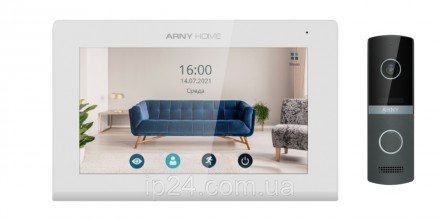 Комплект домофона Arny AVD-7423A WiFi (AVD-742A + AVP-NG230). Киев. фото 1 Комплект домофона Arny AVD-7423A WiFi (AVD-742A + AVP-NG230). Киев. фото 1