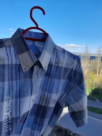 Мужская летняя рубашка Pan Filo (в клетку)

Короткий рукав
Производство Польш. . фото 2