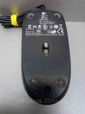 Проводная мышь, интерфейс USB, для настольного компьютера, светодиодная, 3 клави. . фото 5