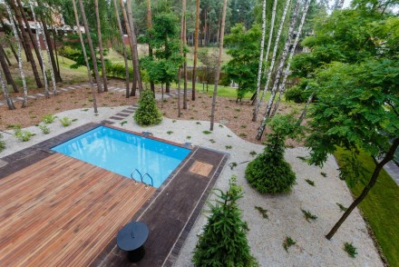 Продаж будинку серед соснового лісу та виходом на озеро в закритому котеджному м. Лебедевка. фото 3