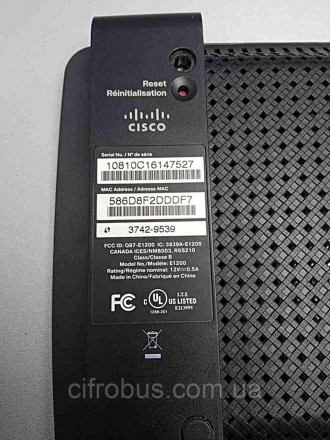 Мережеве обладнання Wi-Fi та Bluetooth Б/У Linksys E1200. Київ. фото 1 Мережеве обладнання Wi-Fi та Bluetooth Б/У Linksys E1200. Київ. фото 1