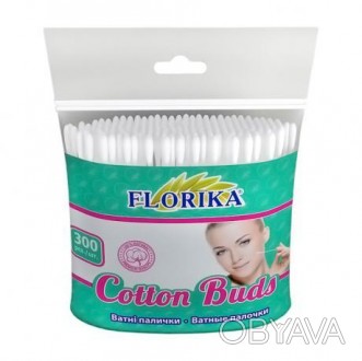 ![CDATA[Ватні палички ТМ "Florika" є одним з основних засобів гігієни, гіпоалерг. . фото 1