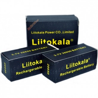 Акумулятор Li-ion LiitoKala Lii-50A 26650 5000 mAh 3.7 V
Liitokala Lii-50A 5000 . . фото 5