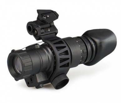 Тактичний монокуляр нічного бачення Night Vision PVS-14 + адаптер на шолом L4G24. . фото 3