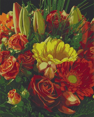 Картина по номерам. Art Craft "Экспрессивный букет" 40х50 см 13121-AC. Киев. фото 1 Картина по номерам. Art Craft "Экспрессивный букет" 40х50 см 13121-AC. Киев. фото 1