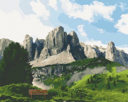 Картина по номерам. Art Craft "Доломитовые Альпы" 40х50 см 10555-AC. Киев. фото 1 Картина по номерам. Art Craft "Доломитовые Альпы" 40х50 см 10555-AC. Киев. фото 1