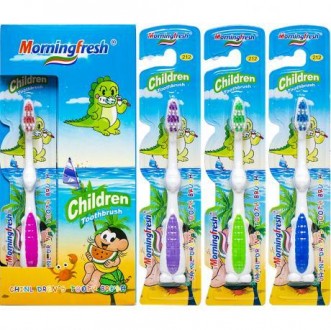 Зубні щітки дитячі "Morningfresh", дракончик M-212. Одеса. фото 1 Зубні щітки дитячі "Morningfresh", дракончик M-212. Одеса. фото 1