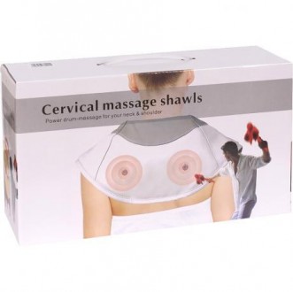 ![CDATA[Застосування масажера для тіла Cervical Massage Shawls:
 Для того, щоб п. . фото 3