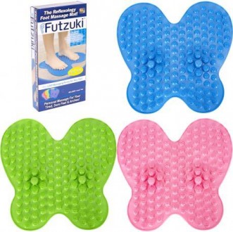 ![CDATA[Масажний килимок Futzuki Reflexology Foot Massage Mat призначений для то. . фото 2