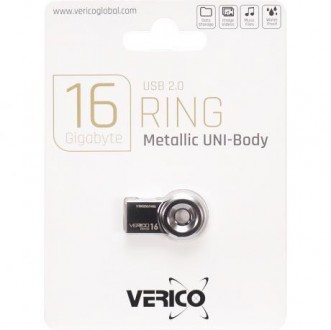 Флешка Verico USB 16Gb Ring Silver 603471. Одеса. фото 1 Флешка Verico USB 16Gb Ring Silver 603471. Одеса. фото 1