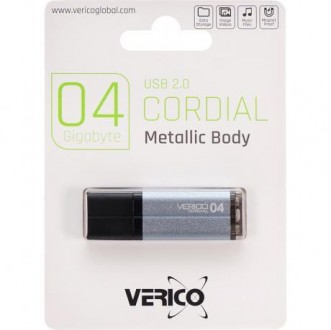Флешка Verico USB 4Gb Cordial SkyBlue 601194. Одеса. фото 1 Флешка Verico USB 4Gb Cordial SkyBlue 601194. Одеса. фото 1