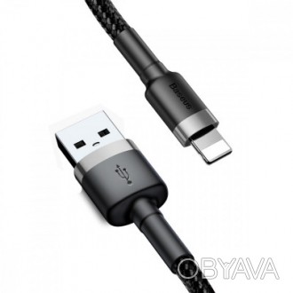 Тип - кабель; тип Вход - USB 2.0 (AM); тип Выход - Lightning; длина - 3 м; Цвет . . фото 1