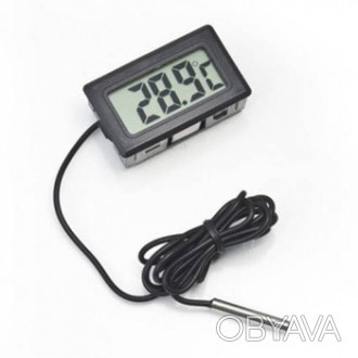 Цифровой термометр градусник с LCD выносной датчик TPM 10 – простое и недорогое . . фото 1