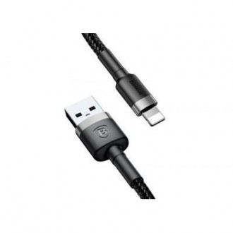 Тип - кабель; тип Вход - USB 2.0; тип Выход - Lightning; длина - 0.5 м; Номиналь. . фото 4