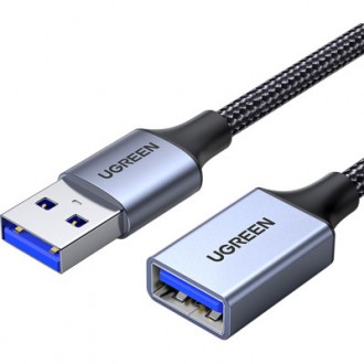 Этот кабель USB штекер/гнездо позволяет расширять USB-соединение между вашим ком. . фото 2