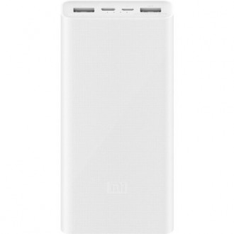 Батарея универсальная Xiaomi 3 20000mAh 18W Two-way Fast Charge 18W CN (PLM18ZM). . фото 2