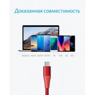 Тип - кабель; тип Вход - USB 2.0; тип Выход - USB Type-C; длина - 0.9 м; Цвет - . . фото 5