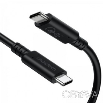 Тип - кабель; тип Вход - USB Type-C; тип Выход - USB Type-C; длина - 0.8 м; Номи. . фото 1