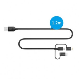 Тип - разветвитель; тип Вход - USB 2.0 (AM); тип Выход - micro USB; Lightning; U. . фото 8