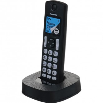 Телефон DECT PANASONIC KX-TGC310UCR оснащен монохромным дисплеем с голубой подсв. . фото 3