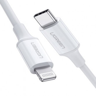 Тип - кабель; тип Вход - USB Type-C; тип Выход - Lightning; длина - 2 м; Цвет - . . фото 2