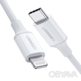 Тип - кабель; тип Вход - USB Type-C; тип Выход - Lightning; длина - 2 м; Цвет - . . фото 1