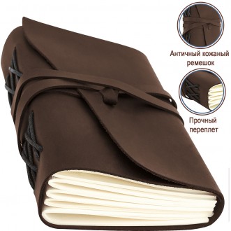 Элегантный кожаный блокнот - великолепная идея для подарка дорогому человеку, на. . фото 4