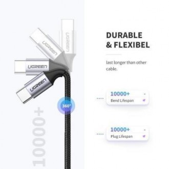 Тип - кабель; тип Вход - USB Type-C; тип Выход - USB Type-C; длина - 1 м; Цвет -. . фото 6