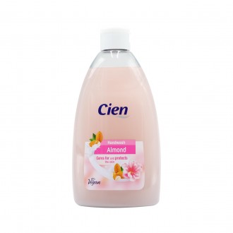 Жидкое мыло Cien – средство для гигиены рук, имеет приятный аромат миндаля. Глуб. . фото 2