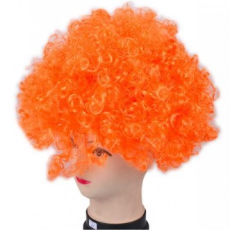 ![CDATA[Яскравий, красивий, кольоровий перуку для клоуна. Відмінний атрибут для . . фото 4