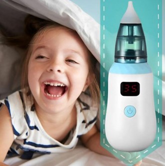 Відкрийте світ вільного дихання для вашого малюка з електричним назальним аспіра. . фото 4