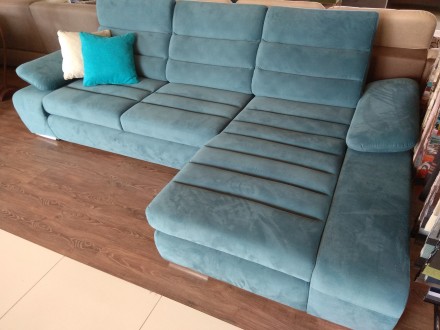Пропонуємо варіант модульного П-подібного дивана на головному фото.
Габаритні р. . фото 11