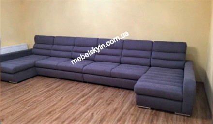 Пропонуємо варіант модульного П-подібного дивана на головному фото.
Габаритні р. . фото 2