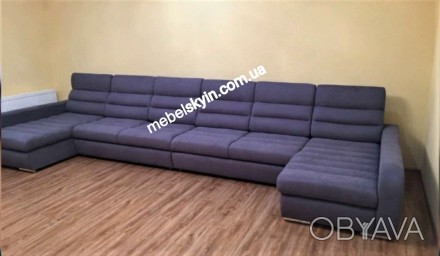 Пропонуємо варіант модульного П-подібного дивана на головному фото.
Габаритні р. . фото 1