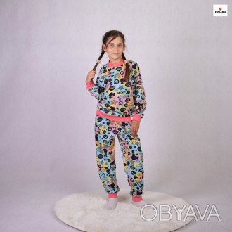 Пижама детская летняя для девочки кулир Микки Маус 36-42 р.
Пижама на девочку. П. . фото 1