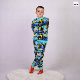 Пижама для мальчика хлопок летняя 36-42р.
Красивая подростковая пижама для мальч. . фото 3