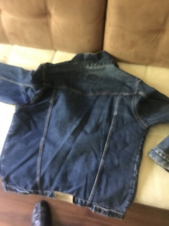 Куртка AUTIHENTIC WESTERN, Синий джинс, на пуговицах фирменных, размеры: в плеча. . фото 7