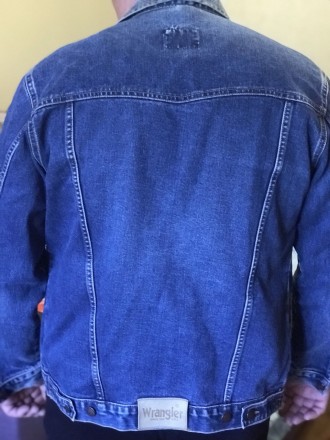 Куртка AUTIHENTIC WESTERN, Синий джинс, на пуговицах фирменных, размеры: в плеча. . фото 10