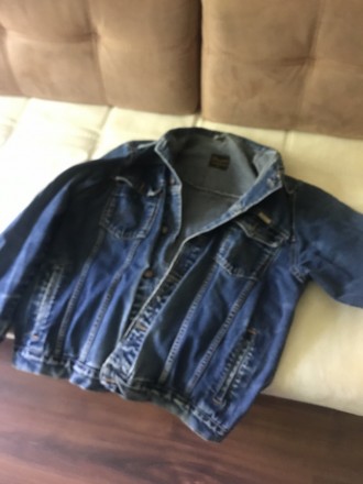 Куртка AUTIHENTIC WESTERN, Синий джинс, на пуговицах фирменных, размеры: в плеча. . фото 5