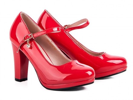 Туфли женские
Цвет: красный
Сезон: демисезон
Материал изделия: искусственный . . фото 2