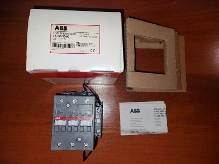 Продам:

Контактор
TAE50-30-00/1SBL359061R6200 (77-143v DC/50А АС3) ABB Франц. . фото 3