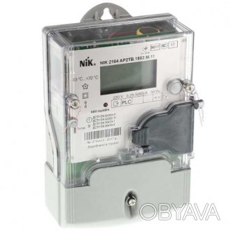 
Счетчик NIK 2104 AP2T.1802.MC.11 предназначен для измерения электрической актив. . фото 1