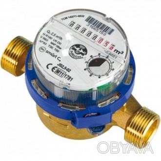 
Счетчик холодной воды Powogaz JS-2,5 Smart C+ Ду 15. . фото 1