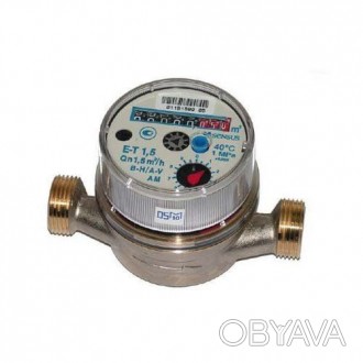 
Одноструйный счетчик холодной воды Sensus E-T Qn 2,5/30 Ду 20. . фото 1
